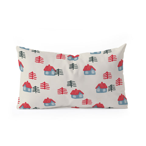 Alisa Galitsyna Christmas Eve Oblong Throw Pillow