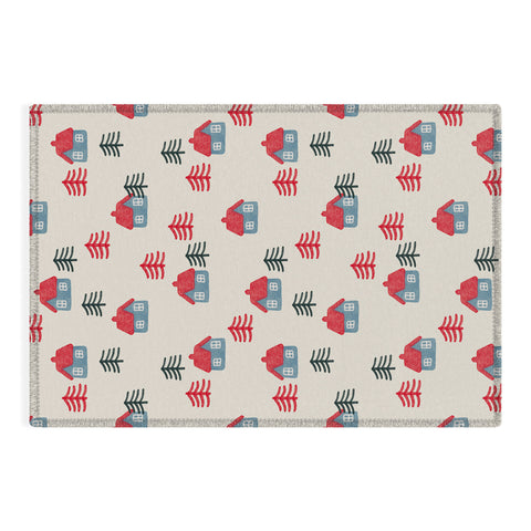 Alisa Galitsyna Christmas Eve Outdoor Rug