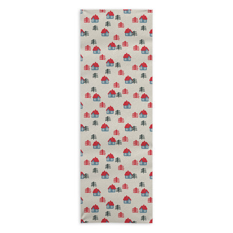 Alisa Galitsyna Christmas Eve Yoga Towel