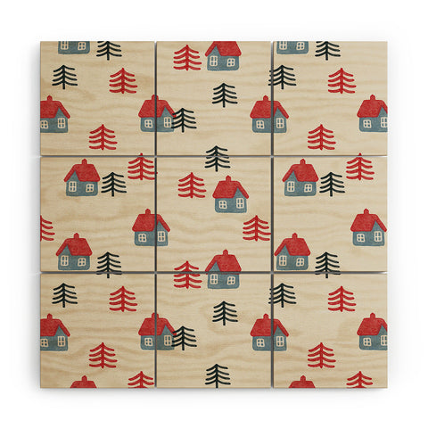 Alisa Galitsyna Christmas Eve Wood Wall Mural