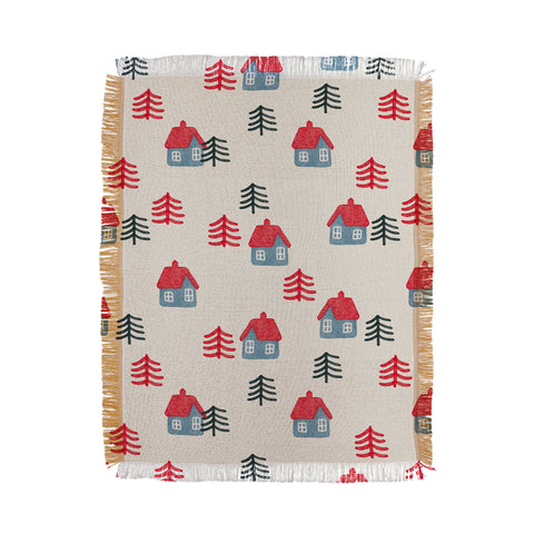 Alisa Galitsyna Christmas Eve Throw Blanket