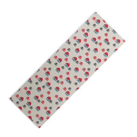 Alisa Galitsyna Christmas Eve Yoga Mat