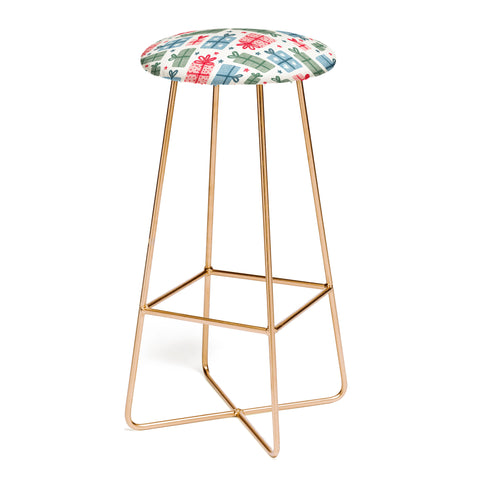 Alisa Galitsyna Christmas Gifts Bar Stool
