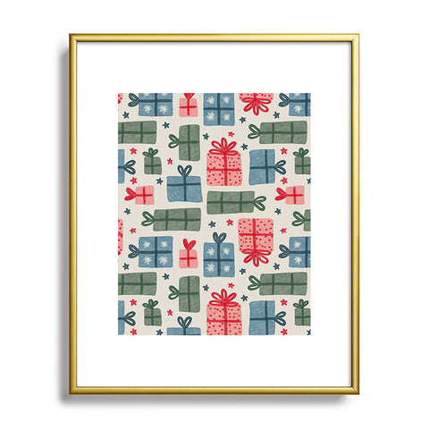 Alisa Galitsyna Christmas Gifts Metal Framed Art Print