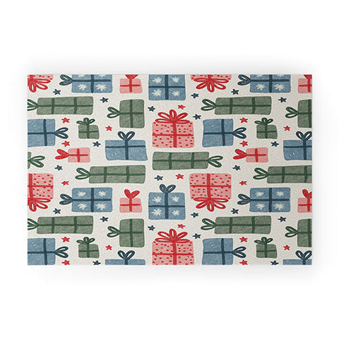 Alisa Galitsyna Christmas Gifts Welcome Mat