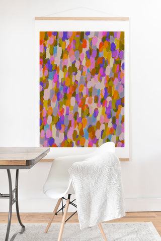 Alisa Galitsyna Colorful Brush Strokes Art Print And Hanger