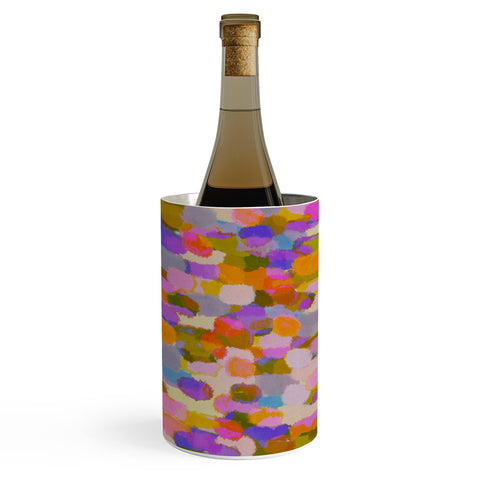 Alisa Galitsyna Colorful Brush Strokes Wine Chiller