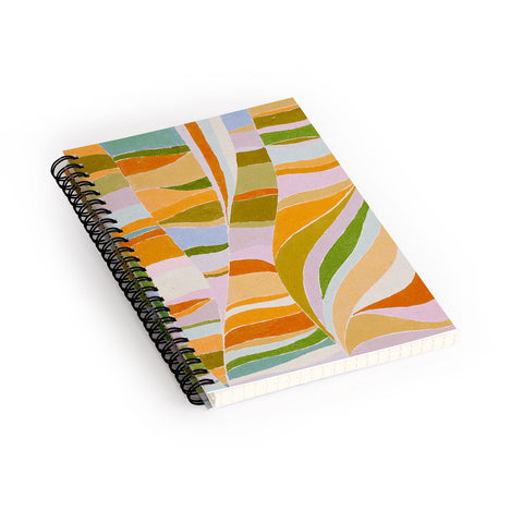 Alisa Galitsyna Colorful Flow Spiral Notebook