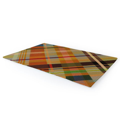 Alisa Galitsyna Colorful Plaid 2 Area Rug