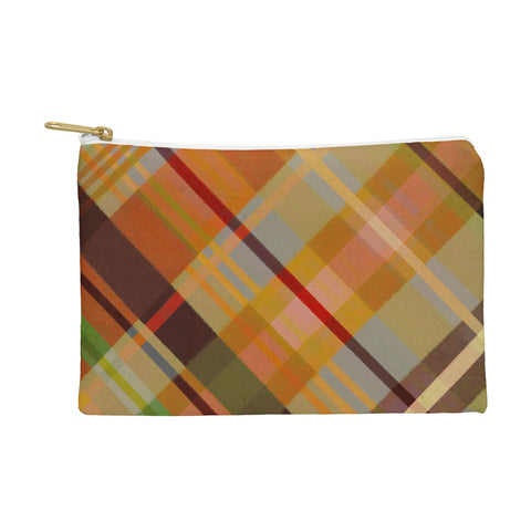 Alisa Galitsyna Colorful Plaid 2 Pouch