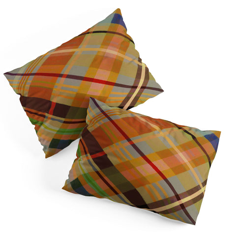 Alisa Galitsyna Colorful Plaid 2 Pillow Shams