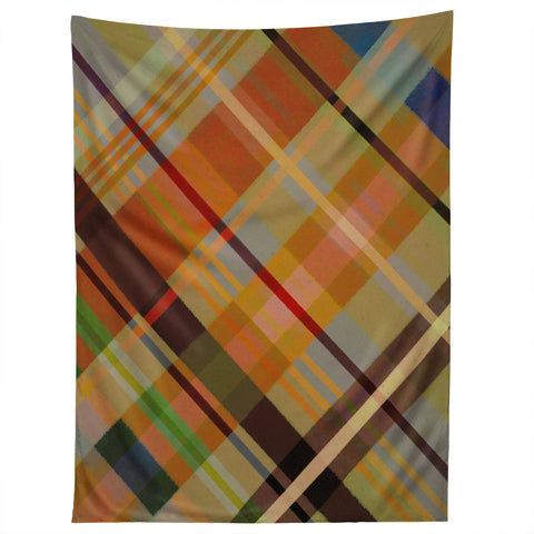 Alisa Galitsyna Colorful Plaid 2 Tapestry