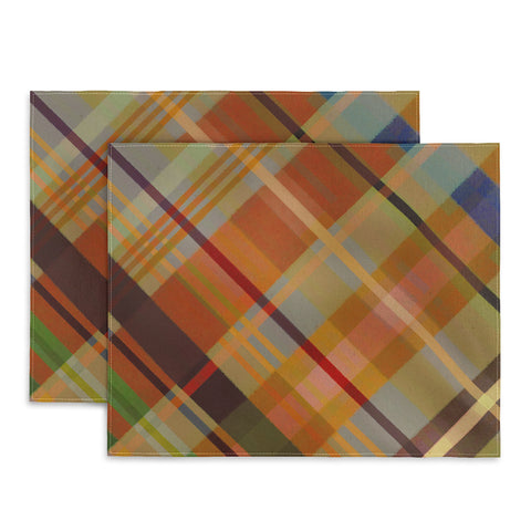 Alisa Galitsyna Colorful Plaid 2 Placemat