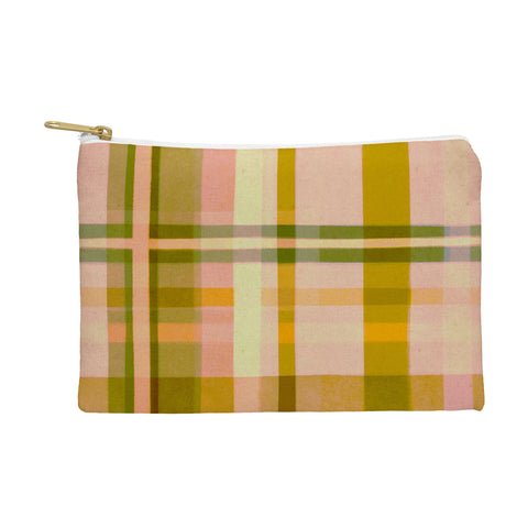 Alisa Galitsyna Colorful Plaid I Pouch