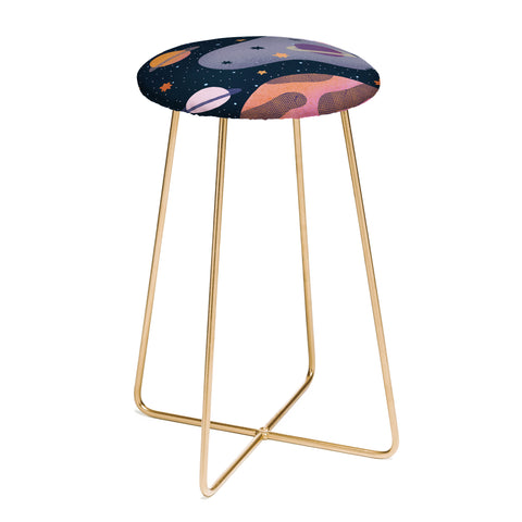 Alisa Galitsyna Cosmos 3 Counter Stool