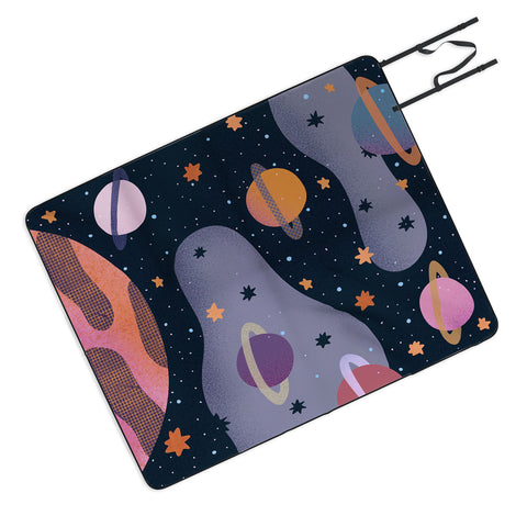 Alisa Galitsyna Cosmos 3 Picnic Blanket