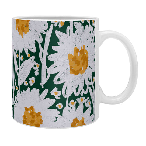 Alisa Galitsyna Daisy Pattern Coffee Mug