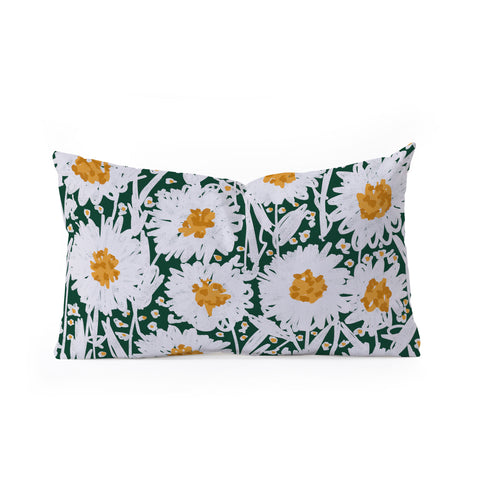 Alisa Galitsyna Daisy Pattern Oblong Throw Pillow
