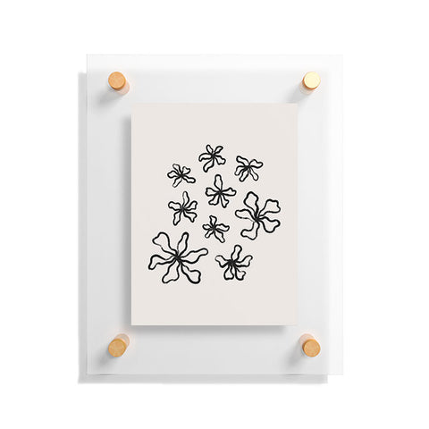 Alisa Galitsyna Dancing Flowers Floating Acrylic Print