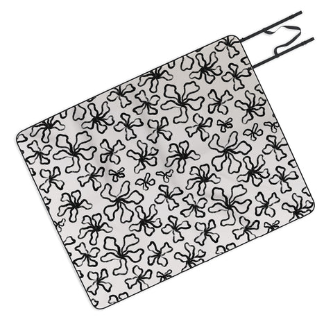 Alisa Galitsyna Dancing Flowers Picnic Blanket