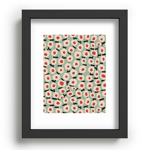 Alisa Galitsyna Dots and Flowers 1 Recessed Framing Rectangle