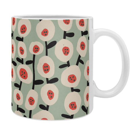Alisa Galitsyna Dots and Flowers 1 Coffee Mug