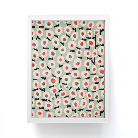 Alisa Galitsyna Dots and Flowers 1 Framed Mini Art Print