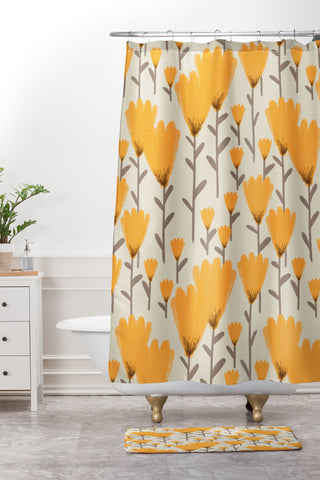 Alisa Galitsyna Early Fall 1 Shower Curtain And Mat