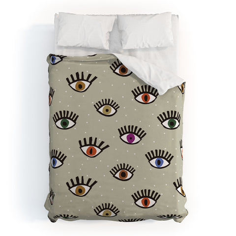 Alisa Galitsyna Eyes 1 Duvet Cover