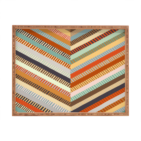 Alisa Galitsyna Fall Grandmothers Quilt II Rectangular Tray