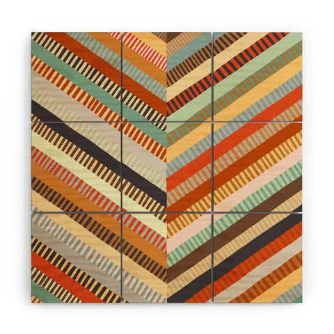 Alisa Galitsyna Fall Grandmothers Quilt II Wood Wall Mural