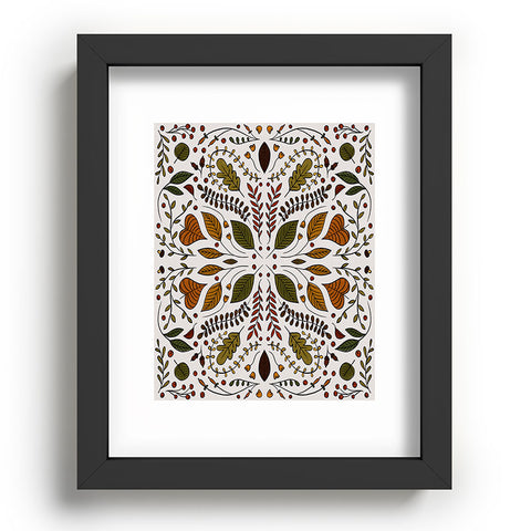 Alisa Galitsyna Fall Pattern II Recessed Framing Rectangle