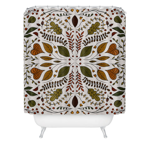 Alisa Galitsyna Fall Pattern II Shower Curtain