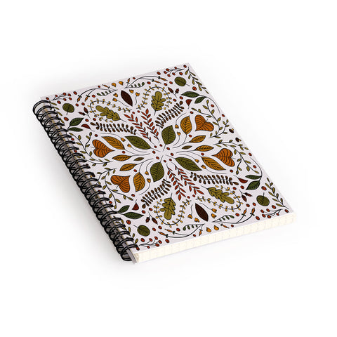 Alisa Galitsyna Fall Pattern II Spiral Notebook