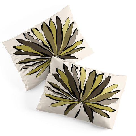 Alisa Galitsyna Fan Palm Leaf Pillow Shams