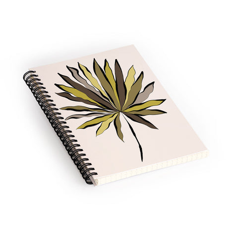 Alisa Galitsyna Fan Palm Leaf Spiral Notebook