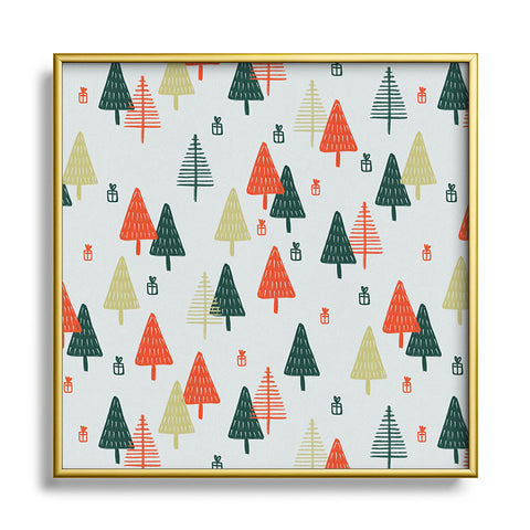 Alisa Galitsyna Festive Season Metal Square Framed Art Print