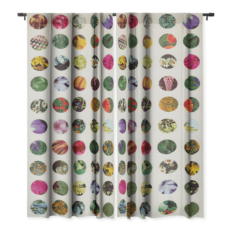 Alisa Galitsyna Floral Circles Paper Pattern Blackout Non Repeat