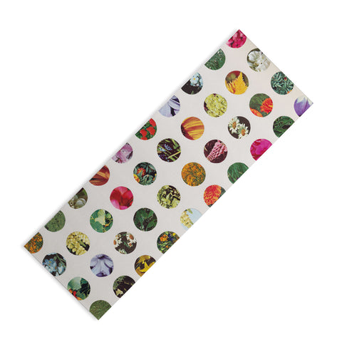 Alisa Galitsyna Floral Circles Paper Pattern Yoga Mat