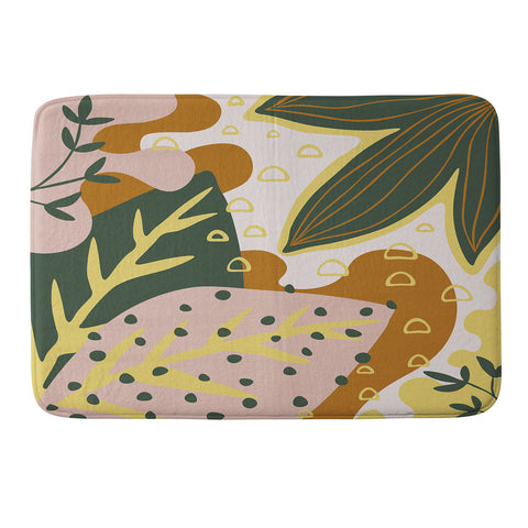 Alisa Galitsyna Floral Magic III Memory Foam Bath Mat