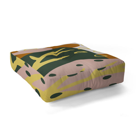 Alisa Galitsyna Floral Magic III Floor Pillow Square