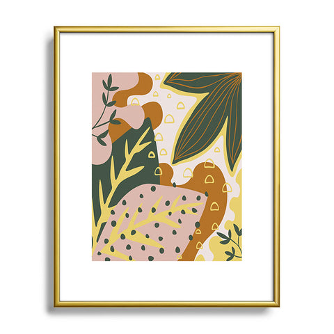 Alisa Galitsyna Floral Magic III Metal Framed Art Print