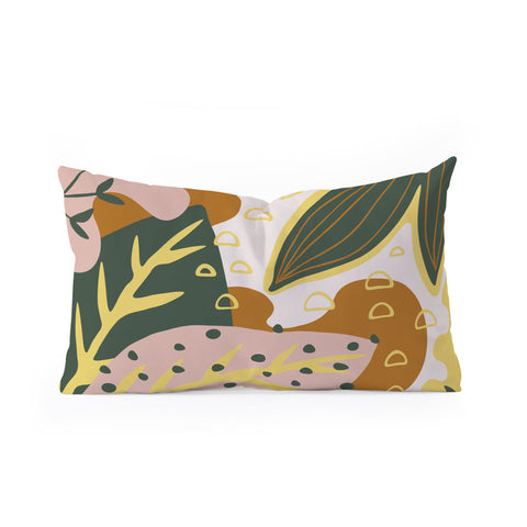 Alisa Galitsyna Floral Magic III Oblong Throw Pillow