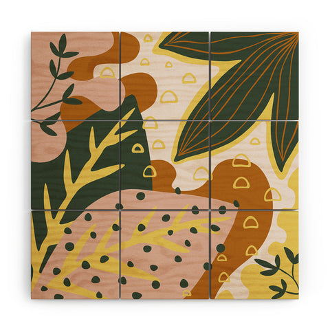 Alisa Galitsyna Floral Magic III Wood Wall Mural