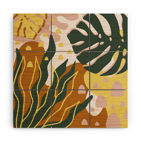 Alisa Galitsyna Floral Magic Wood Wall Mural