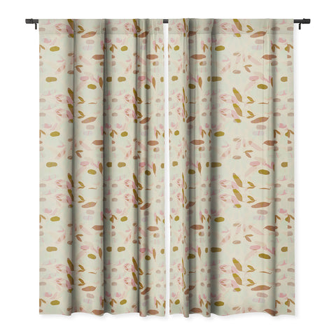 Alisa Galitsyna Floral Shadows II Blackout Window Curtain