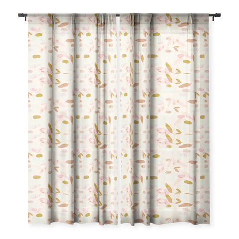 Alisa Galitsyna Floral Shadows II Sheer Window Curtain