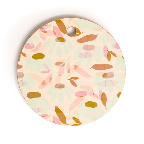 Alisa Galitsyna Floral Shadows II Cutting Board Round