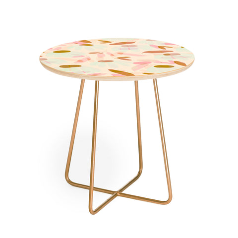 Alisa Galitsyna Floral Shadows II Round Side Table