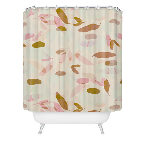 Alisa Galitsyna Floral Shadows II Shower Curtain